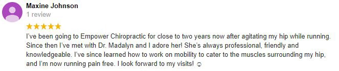 Chiropractic Excelsior MN Testimonial
